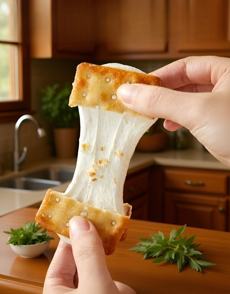 파 누가 샌드위치 쿠키 단면 이미지