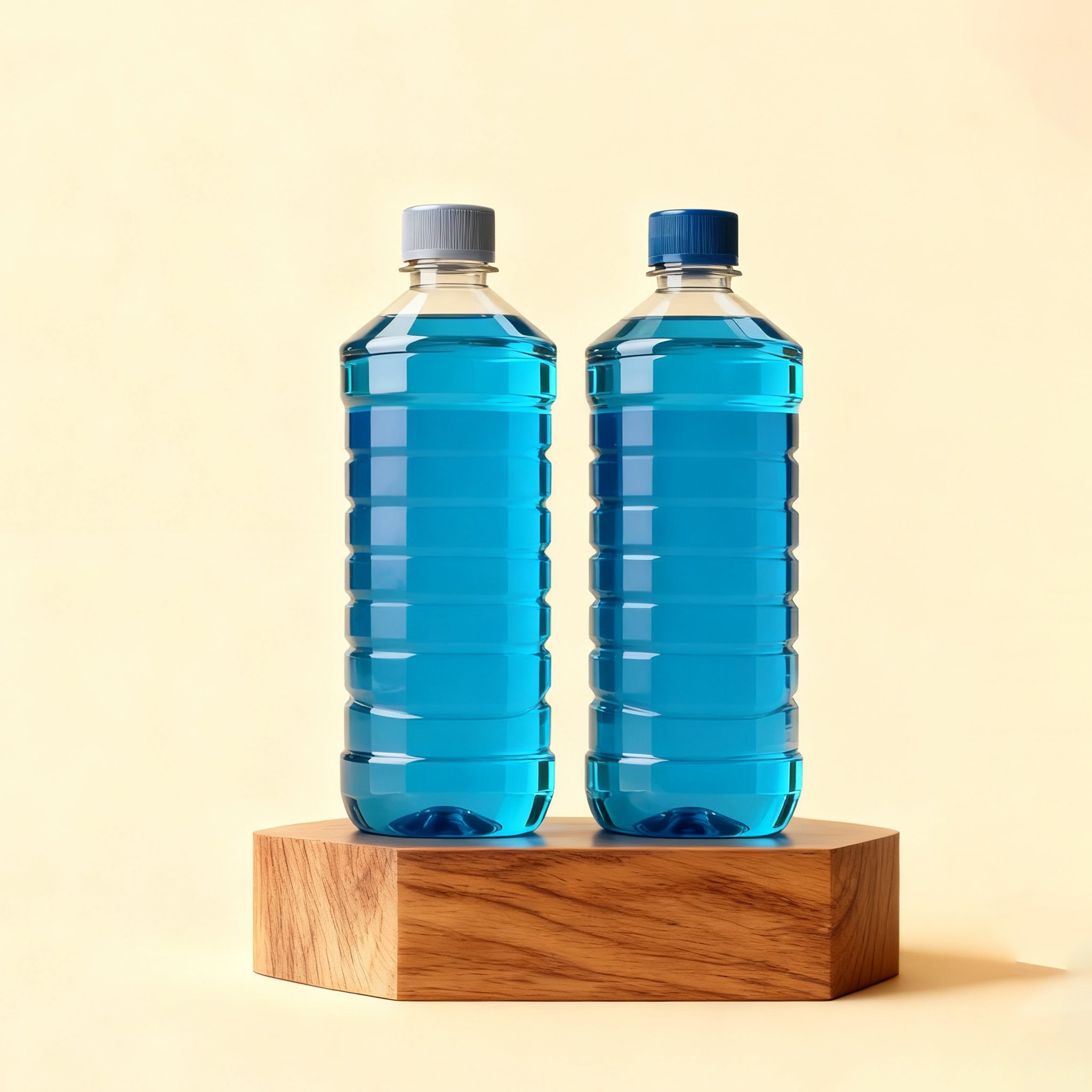 자동차 전용 유리 세정액 6병 세트 제품 사진