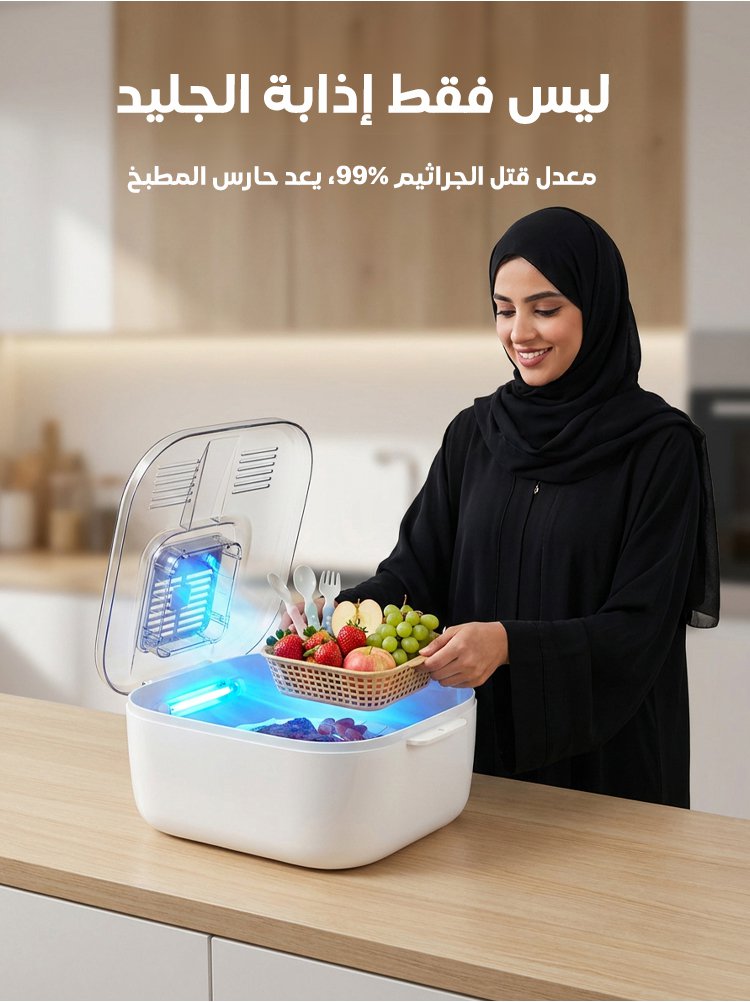 جهاز إذابة الجليد السريع بالحرارة الثابتة 4 في 1