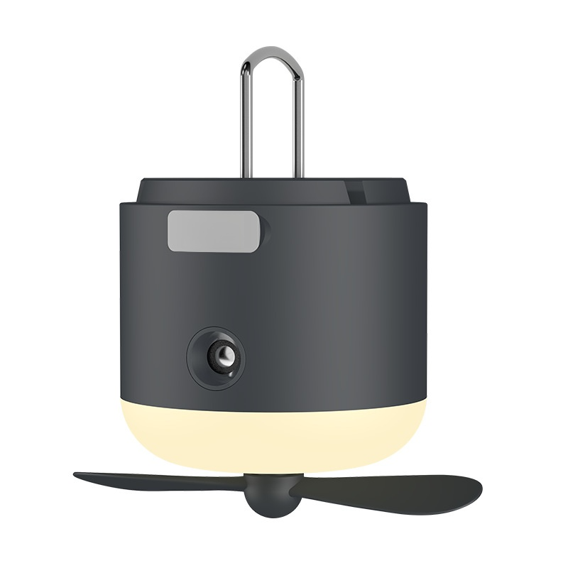 Outdoor Tent Lamp with Fan and Mosquito Repellent