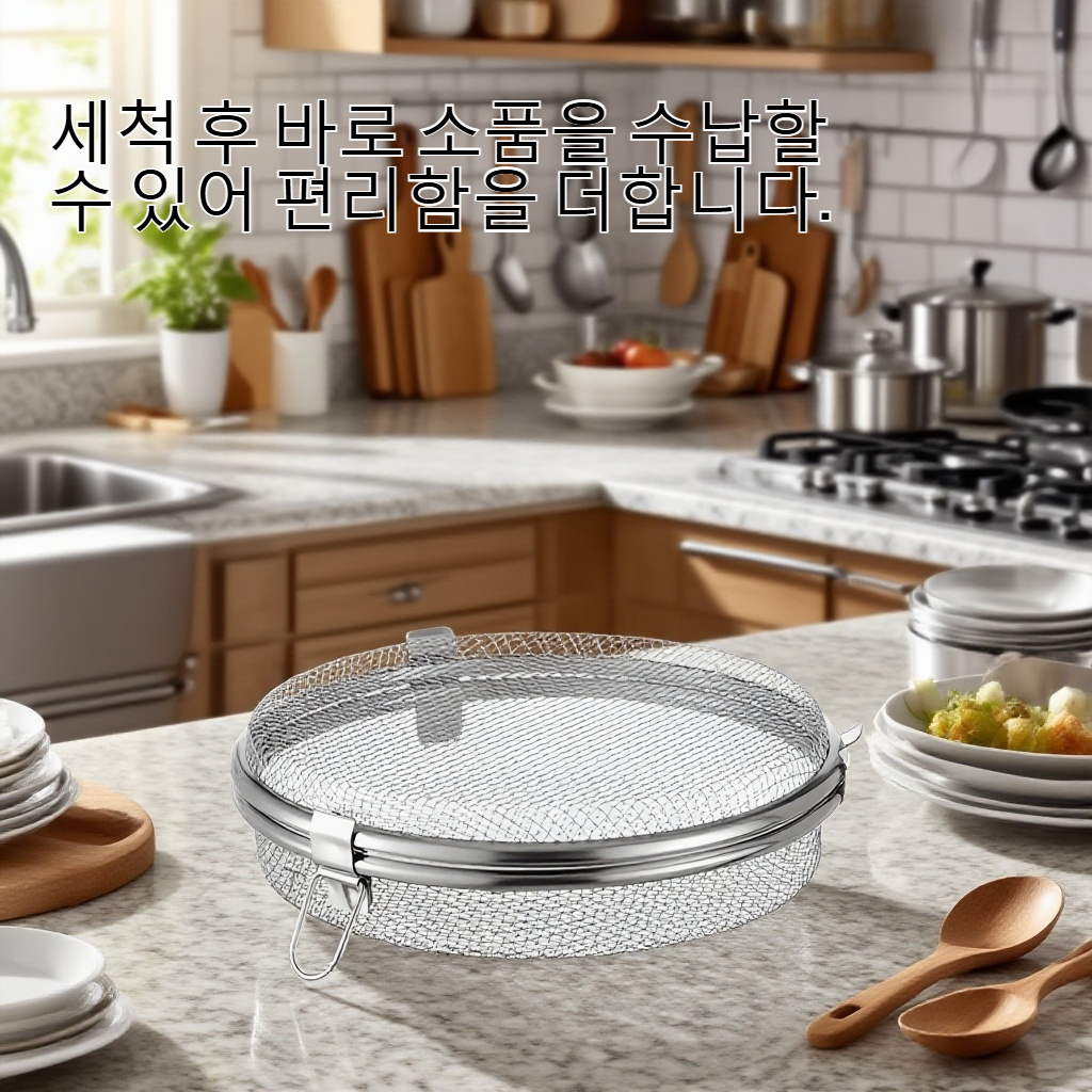 식기세척기와 호환되는 바구니 디자인