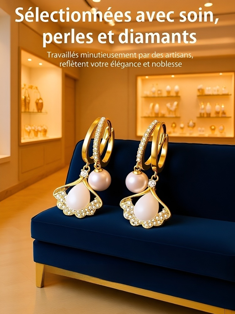 Leichte französische Schlankheits-Ohrringe