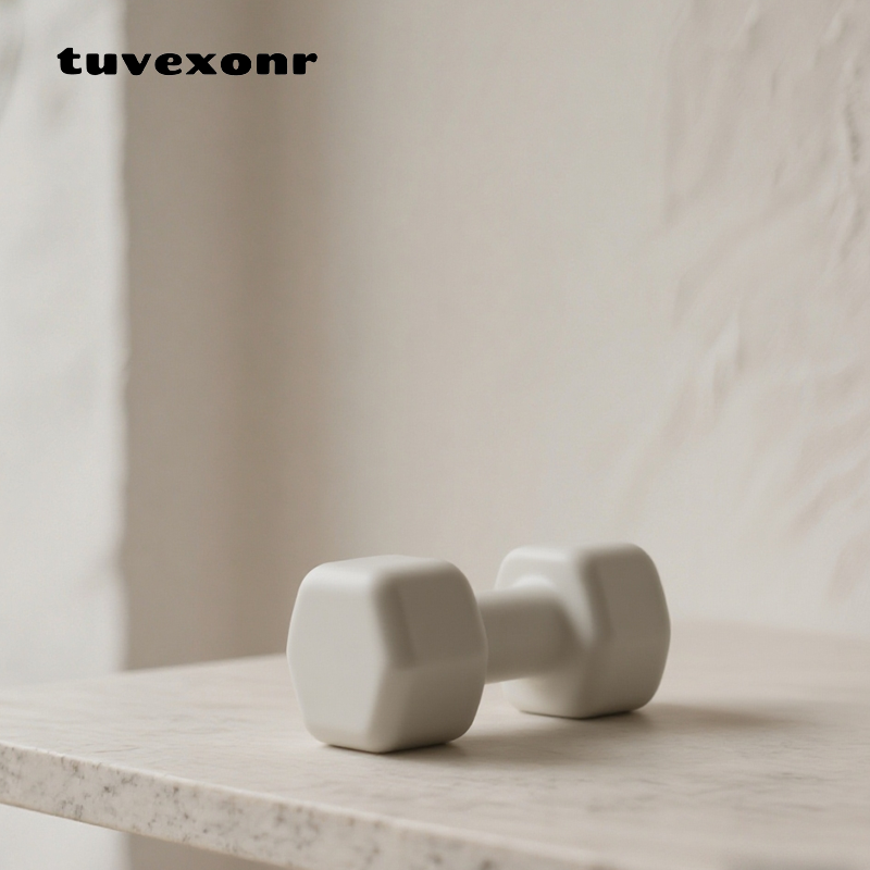 사각 미끄럼방지 덤벨 4kg 세트 전면 사진