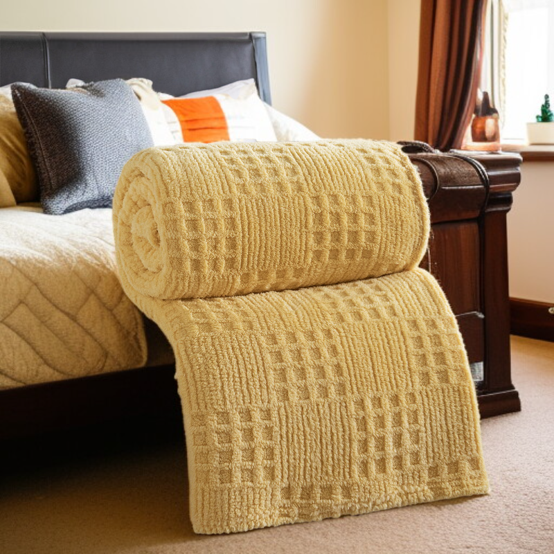 두툼하고 따뜻한 양면 플리스 소재