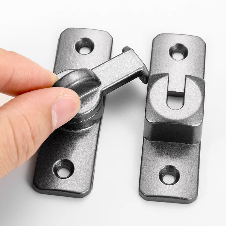 No-Drill Aluminum Alloy Door Lock Catch