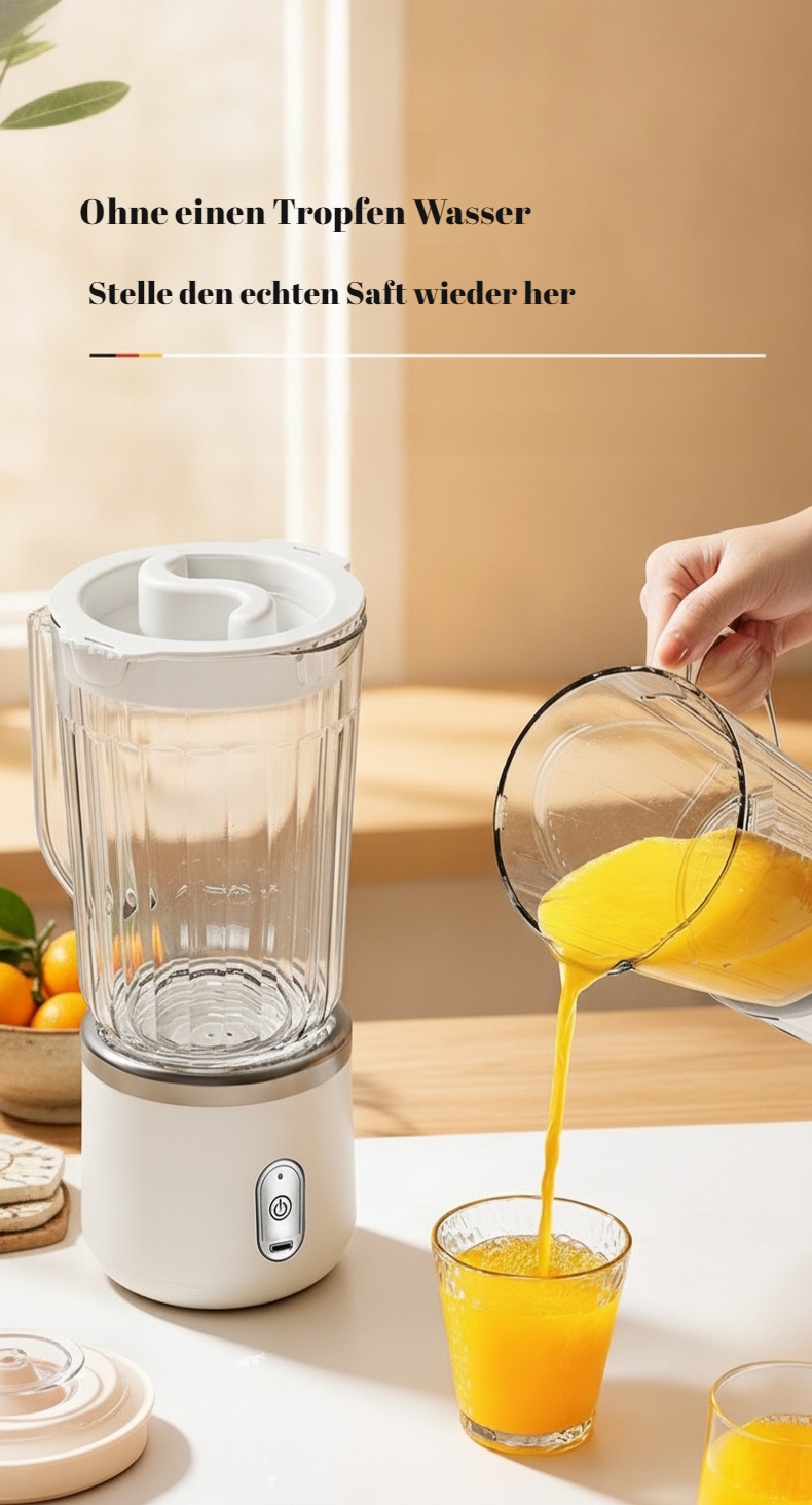 Leistungsstarker Mini-Mixer für unterwegs