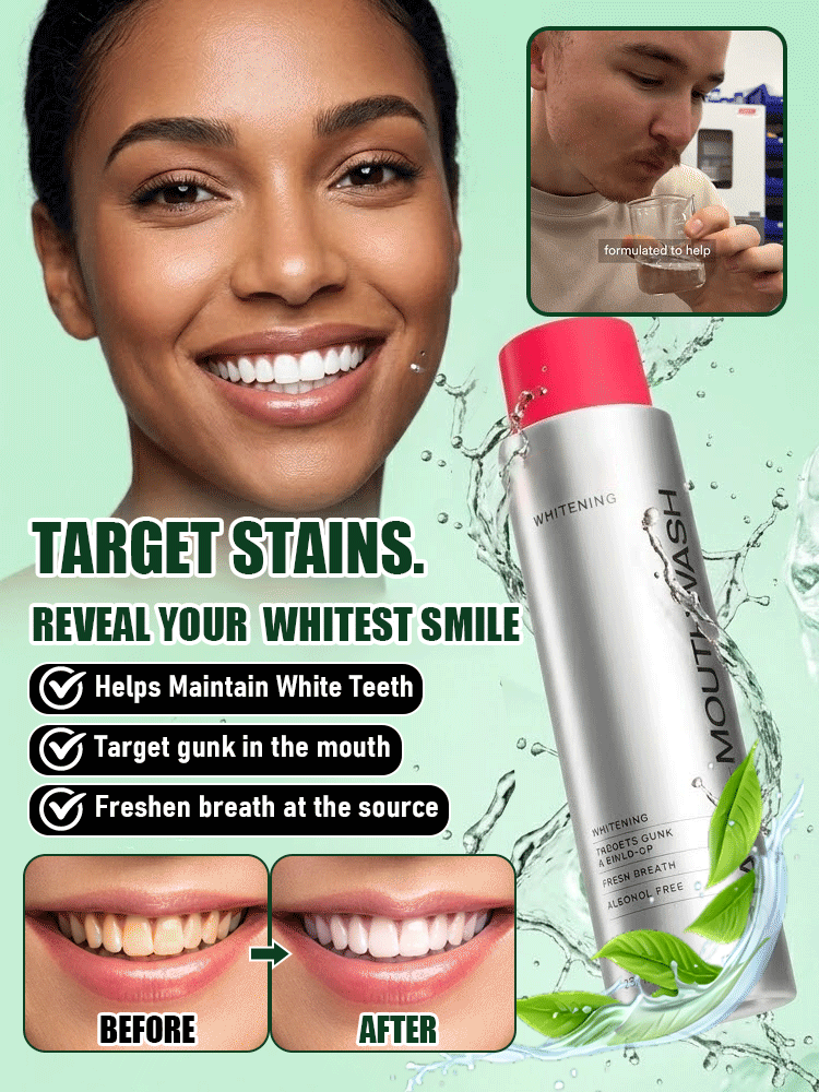 [Keep Smiling] Deep Cleansing and Fragrance-Leaving Mouthwash