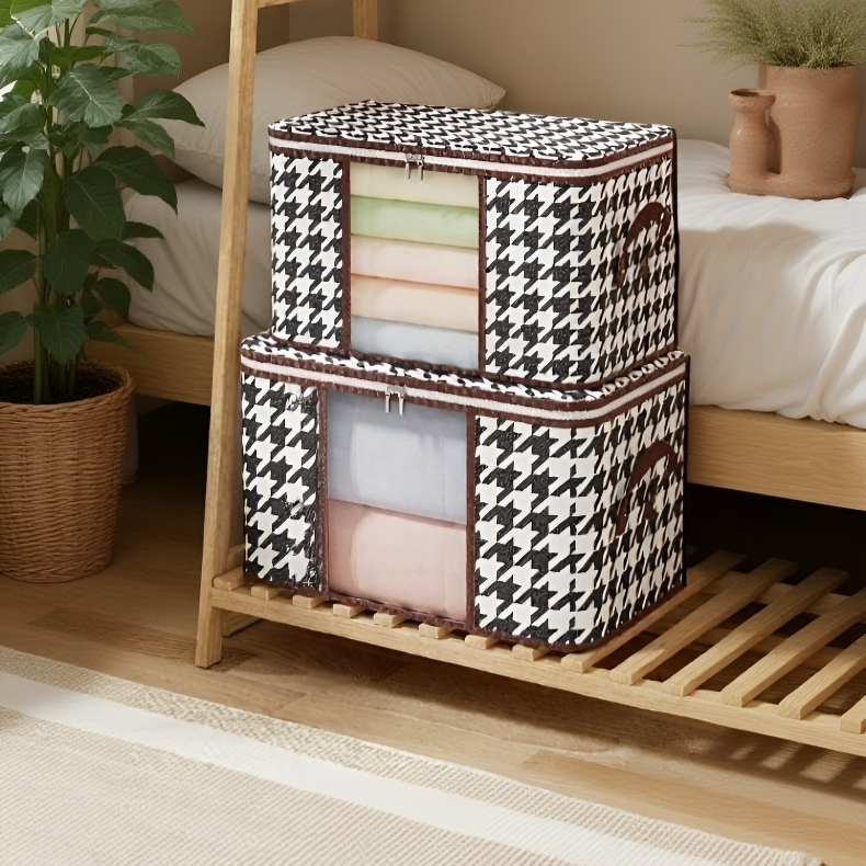 가정용 초대형 의류 정리 가방 면 이불 가방 수납함 방습 방진 수납 가방 전용 수납 이사 초대형 수납함