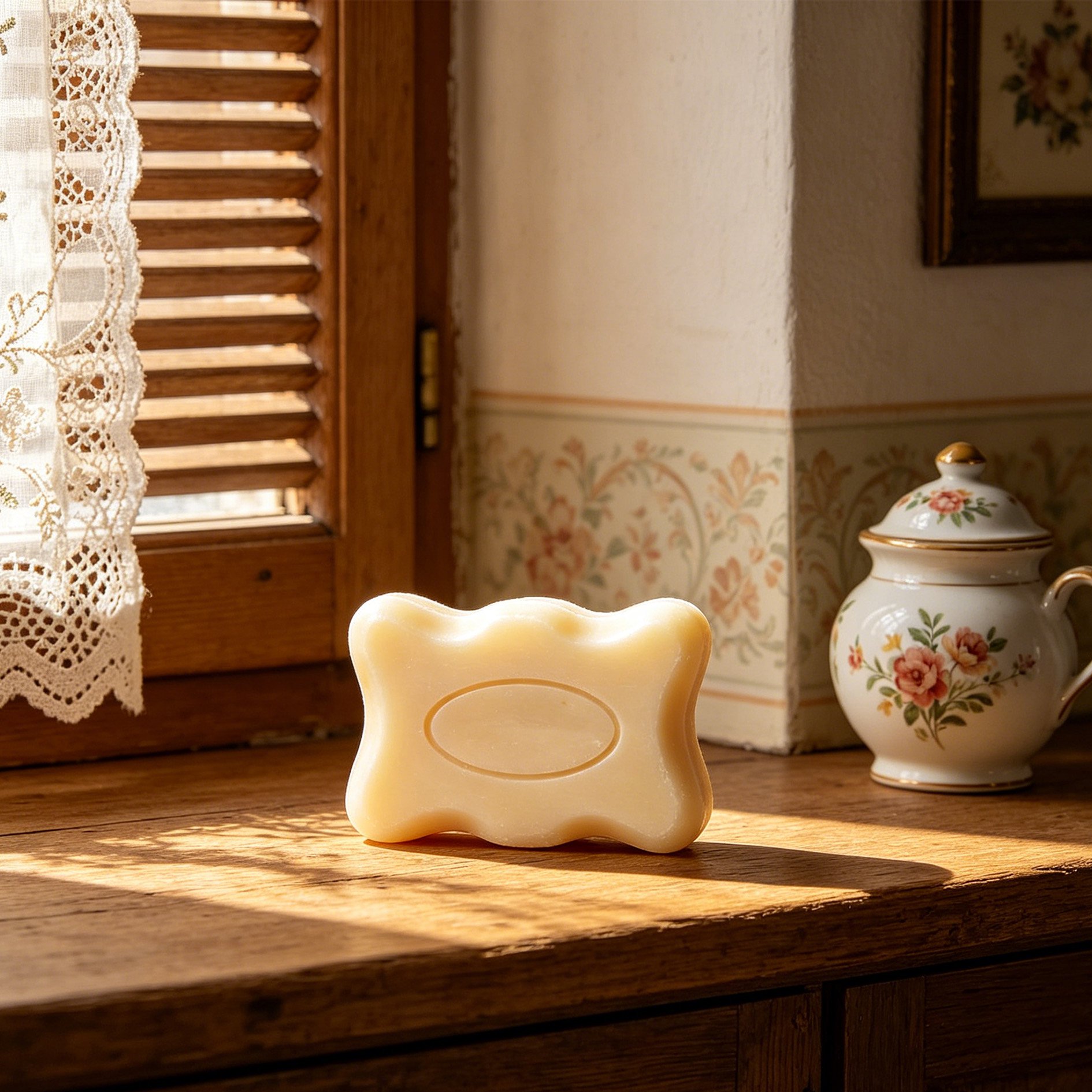 Eco-friendly soap set with natural ingredients