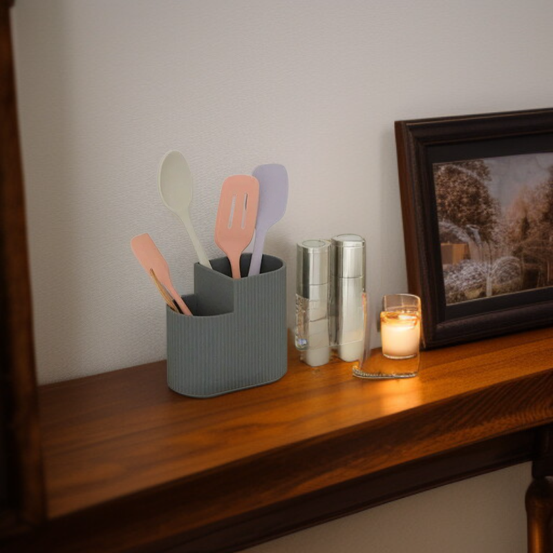 デイリーライク シリコン水切りカトラリースタンド