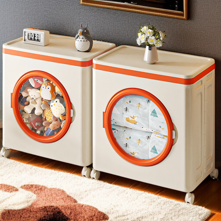 플랩 방식으로 편리한 이불 및 의류 수납