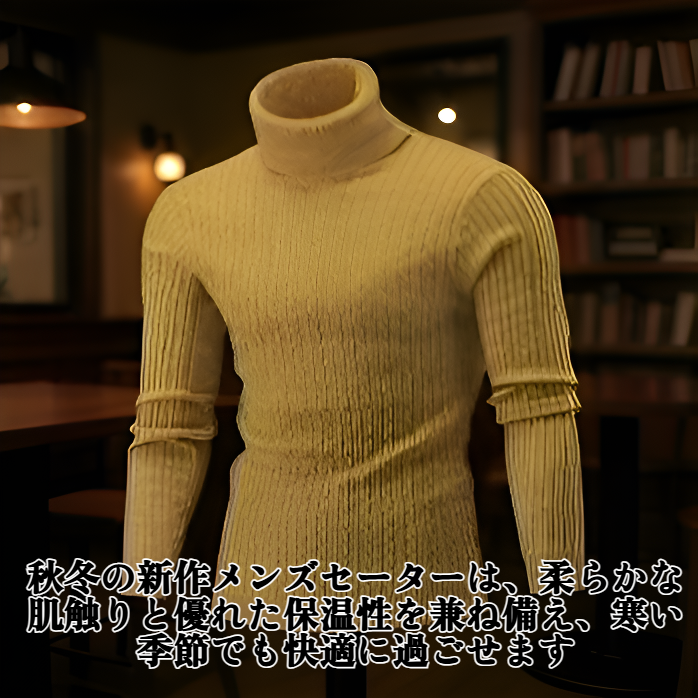 秋冬のメンズセーター