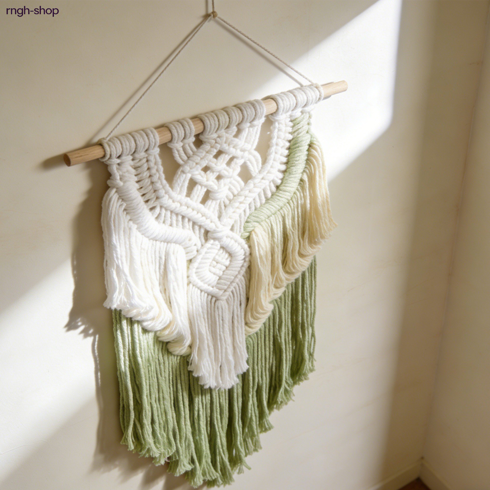 니트 태슬 태피스트리