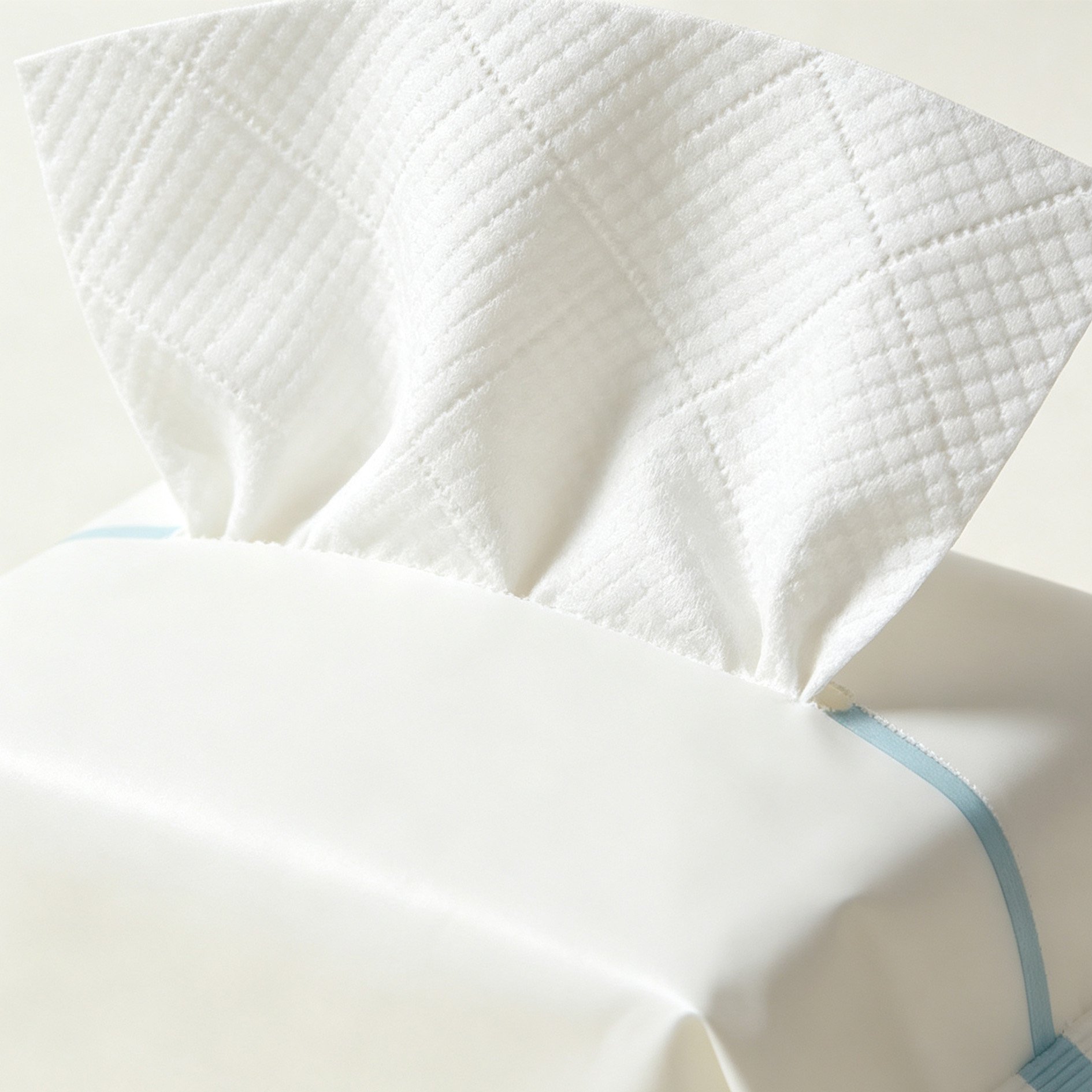 Simple and soft cotton wet wipes pack