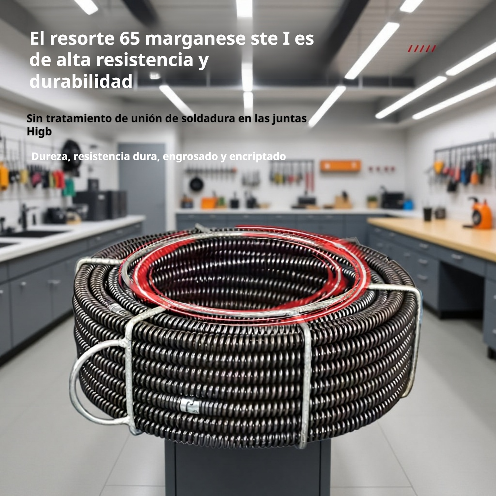 Desatascador de tuberías especial para alcantarillado