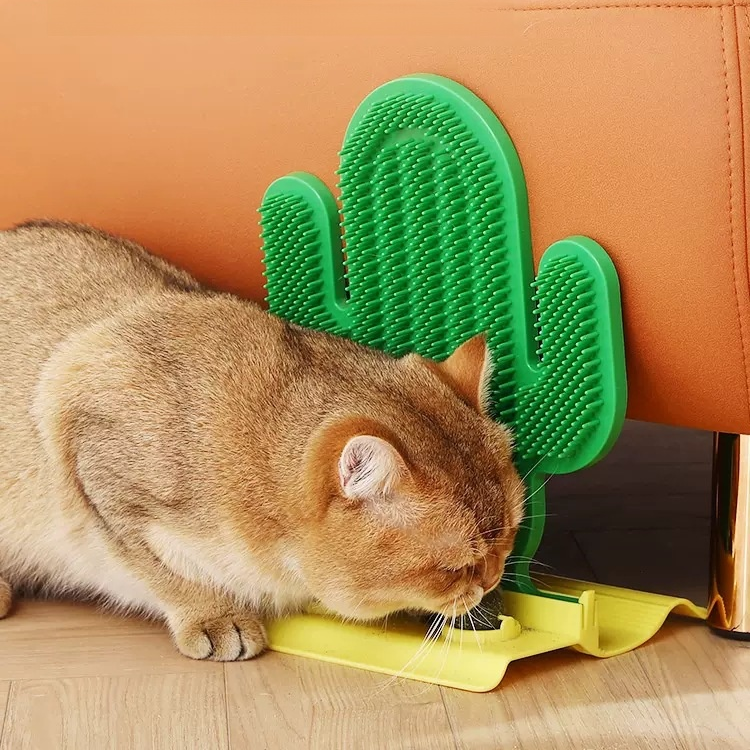 仙人掌貓咪蹭癢器