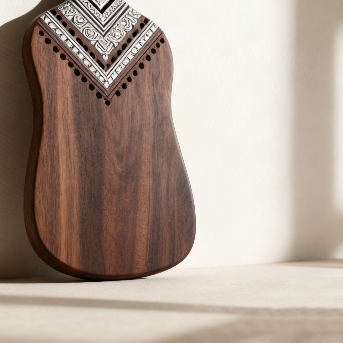 Sada tří pevných dřevěných prkének na krájení