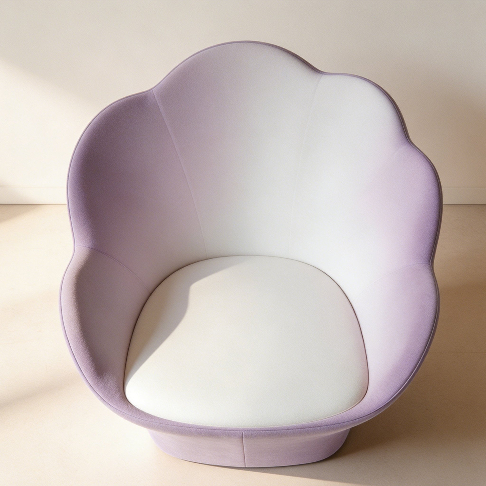 꽃무늬 패턴의 인테리어 의자