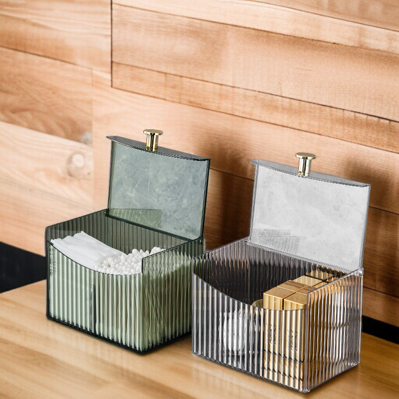 Transparent Cosmetic Case Storage Box Household Small Exquisite Portable Light Luxury