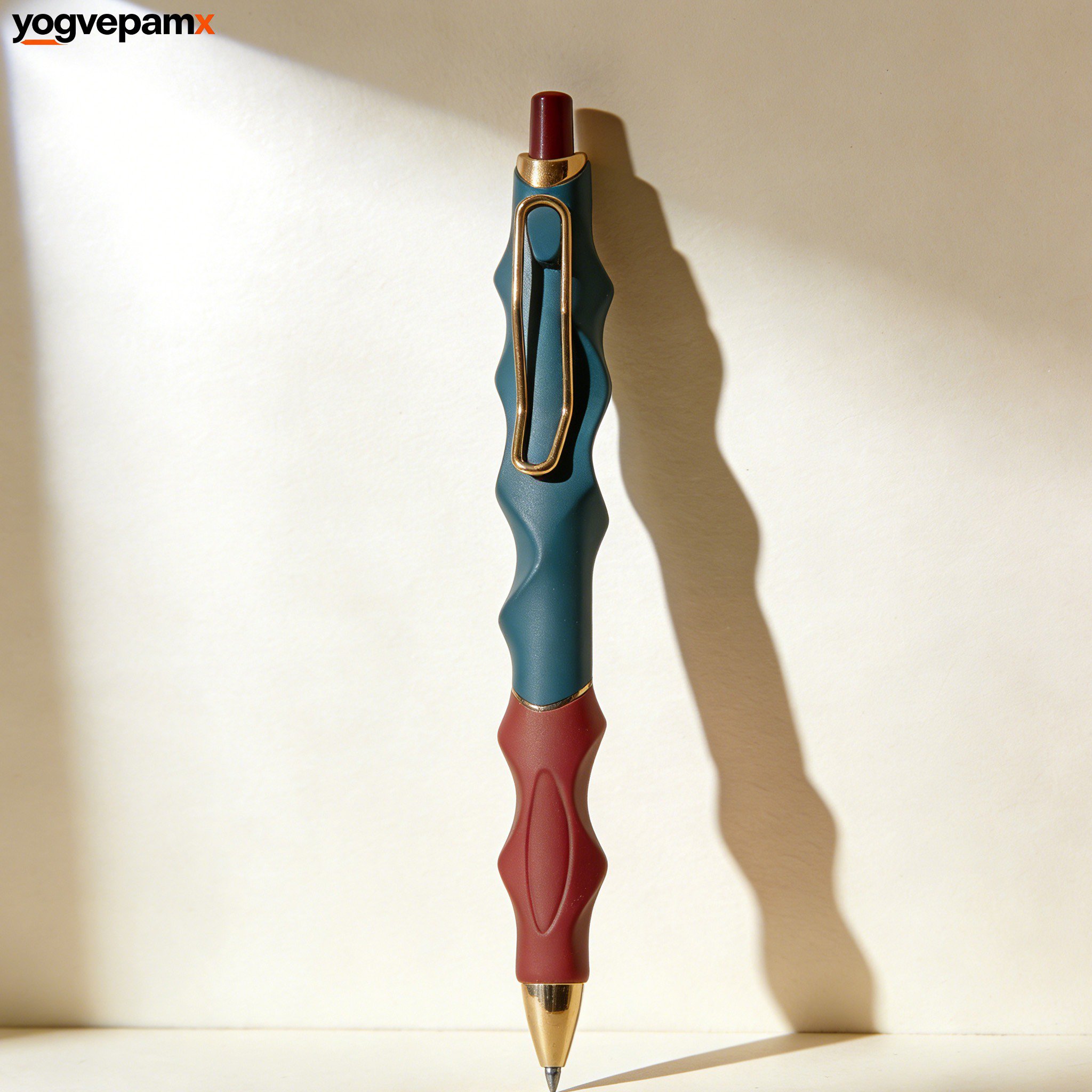 กดปุ่มเพื่อสร้างปากกาที่แห้งเร็วและเขียนลื่น (5 ด้าม)