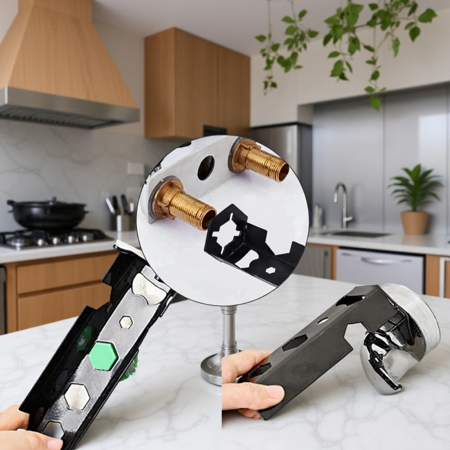 다기능 13-in-1 싱크대 렌치