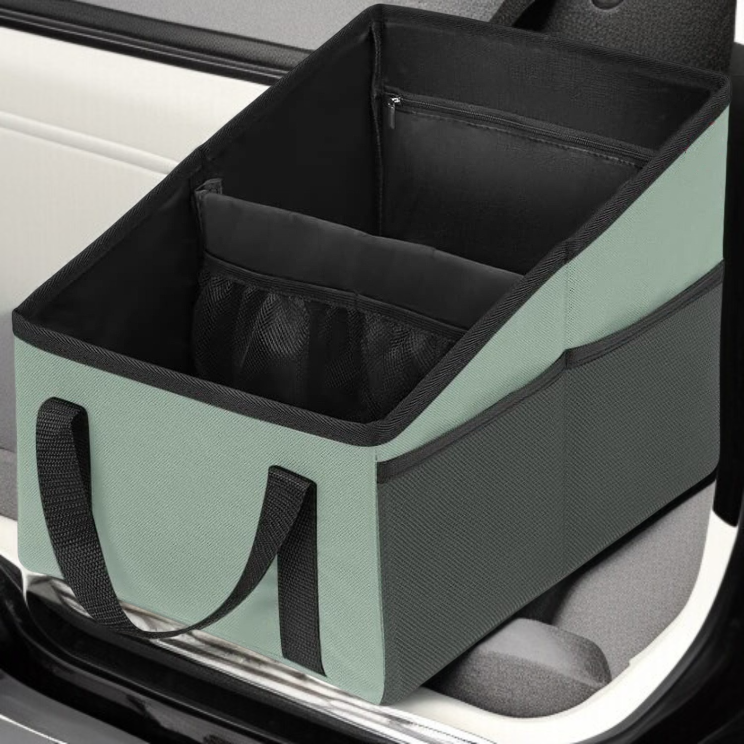 車のトランクオーガナイザー収納ボックス車のトランク収納ボックス折りたたみ式マルチコンパートメント収納ボックス