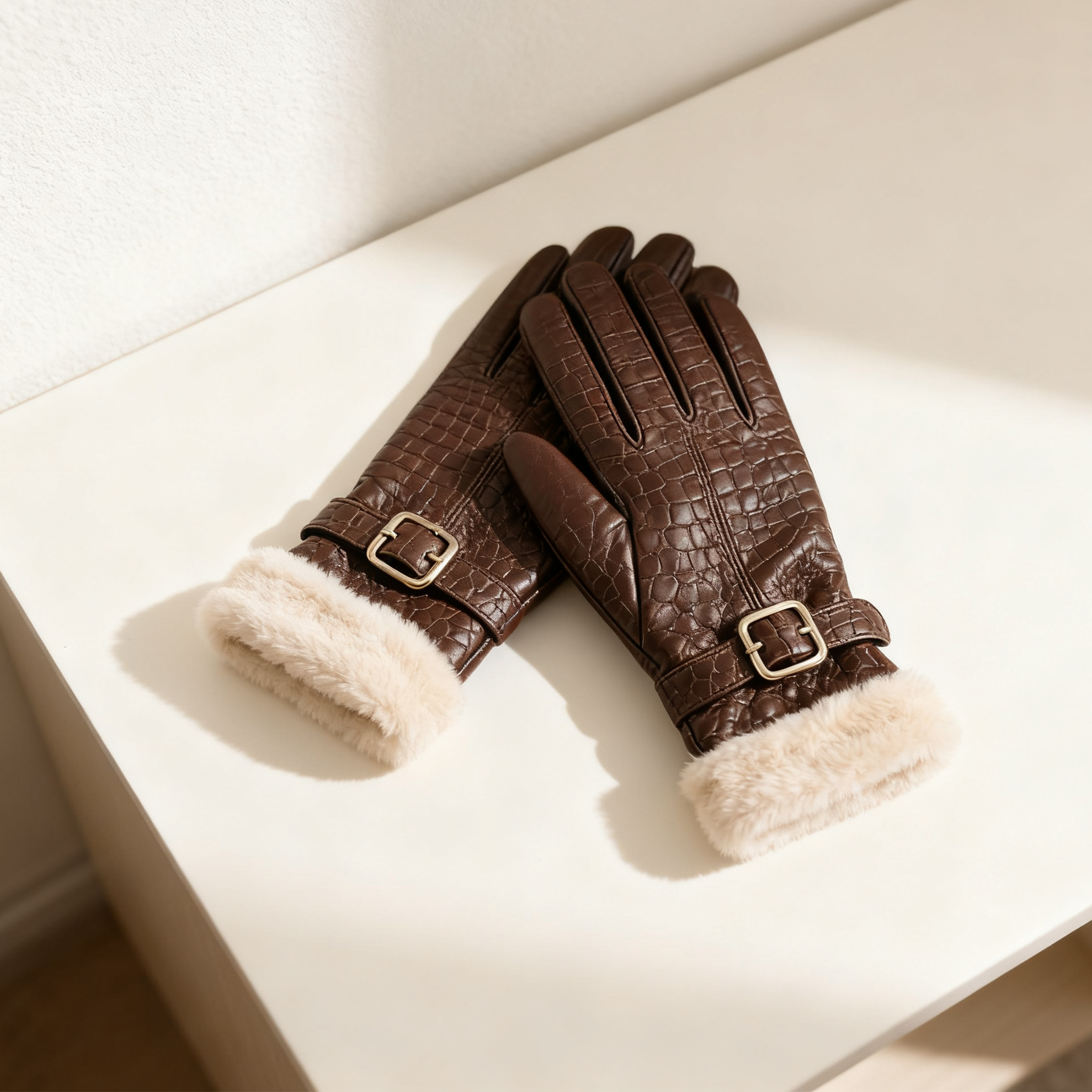 프리미엄 레더 방한 장갑