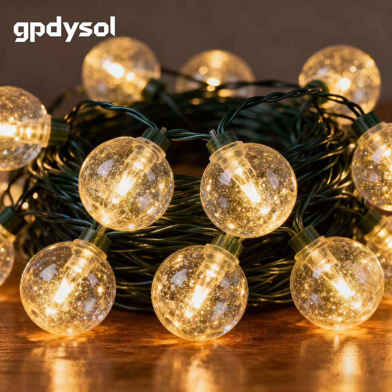 Dekorative Lichterketten