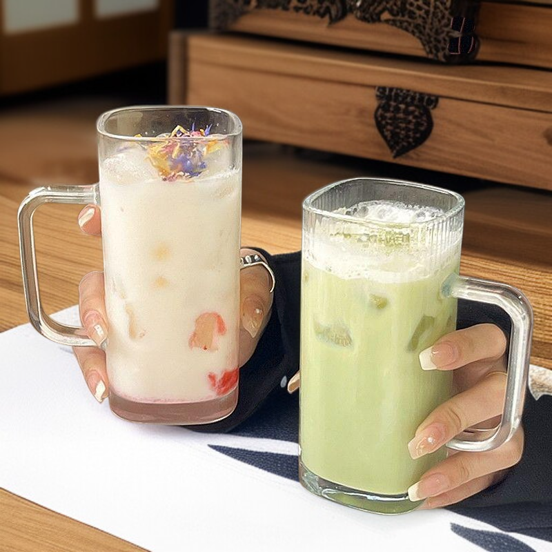 고품질 내열 유리 물컵