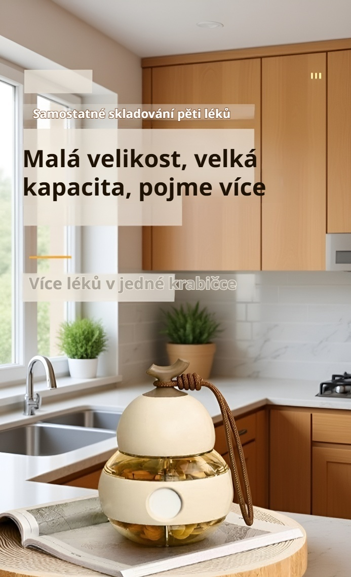 Těsnící léková dóza chránící před vlhkostí