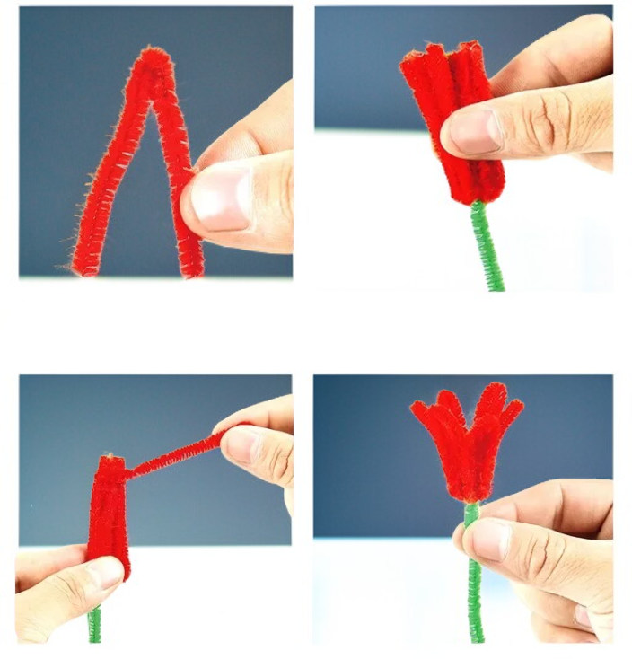 手工扭扭棒向日葵禮物包裝