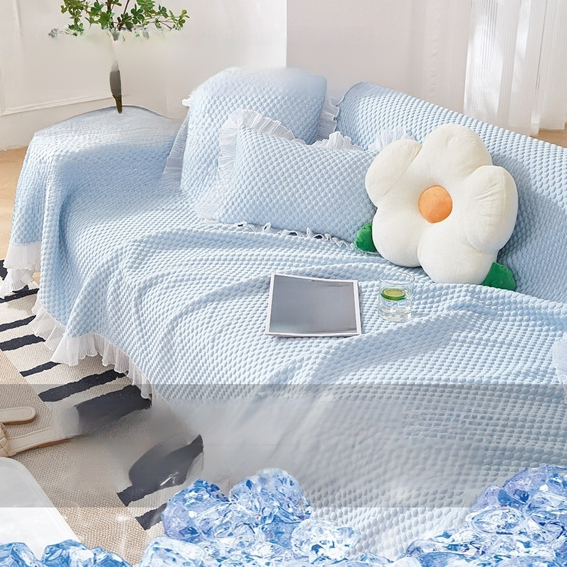 冰絲沙發罩加厚防滑全包組合沙發巾