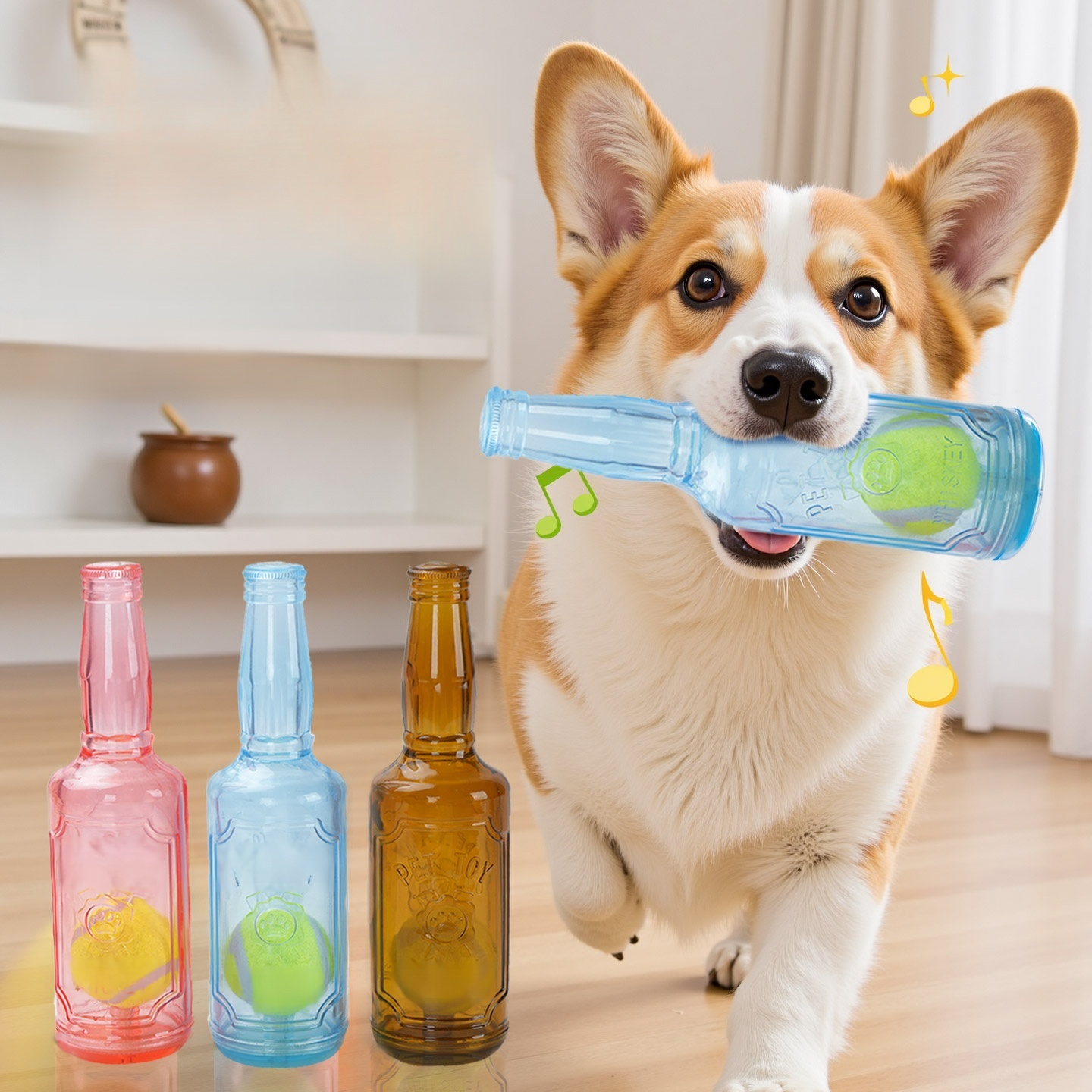 Sprachaktivierte interaktive Flaschen