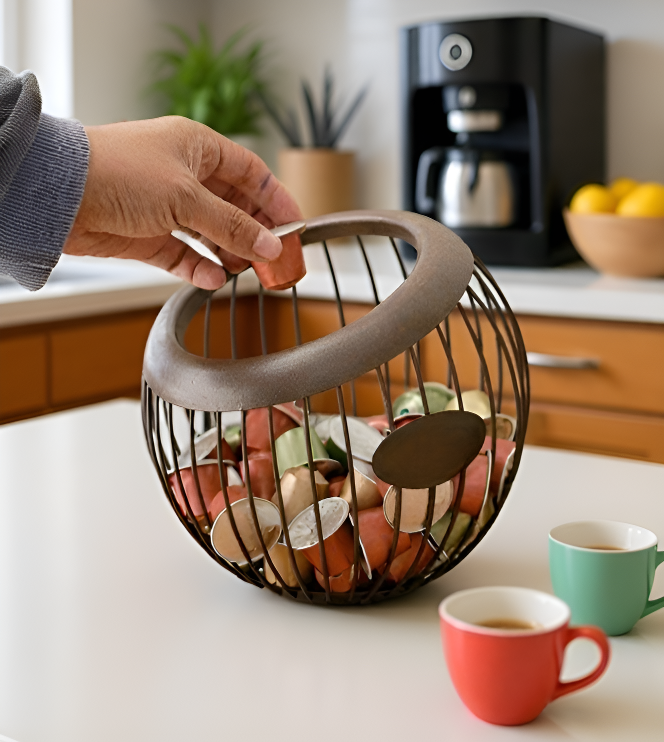 Stílusos cukorkatároló tál ünnepi asztalra