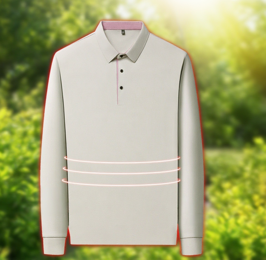 남성 비즈니스 루즈핏 긴팔 티셔츠