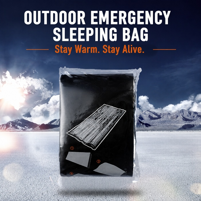JMY portable outdoor emergency survival sleeping bag