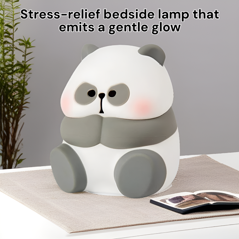 Cute Panda LED Mood Light, Stress Relief Bedside Lamp