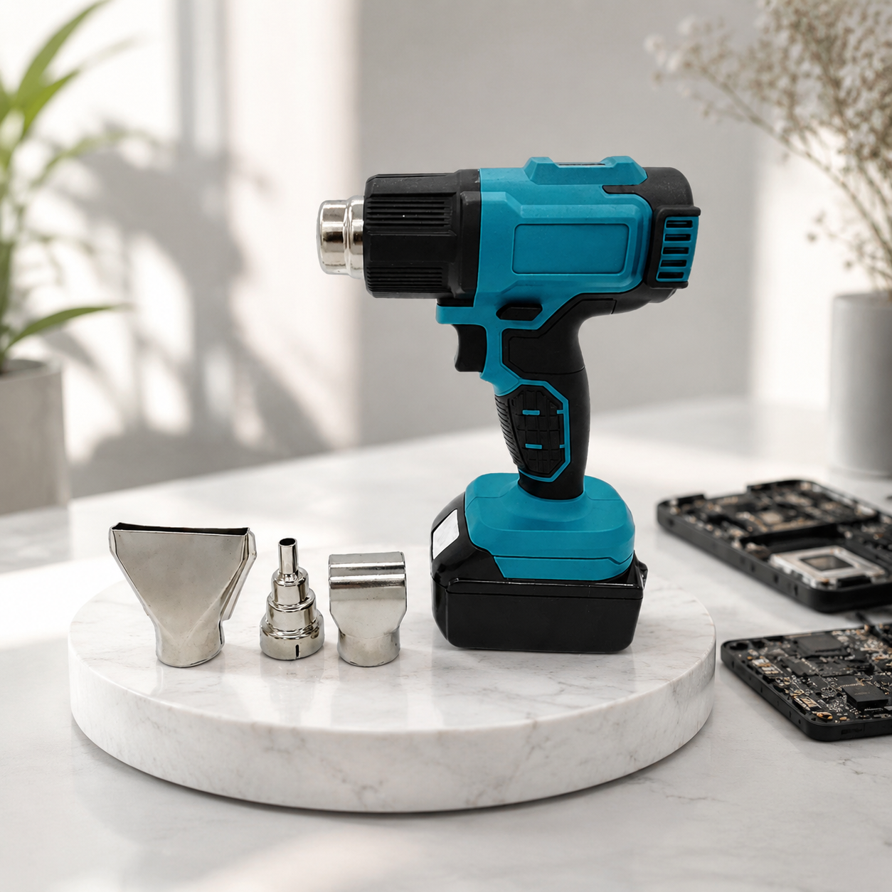 Cordless Handheld Hot Air Gun for Mobile Phone Repair
