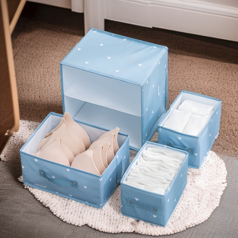 新しい引き出し式衣類収納ボックス収納家庭用バスケットボックス収納ボックス布製ワードローブ収納ボックス衣類大型ボックス