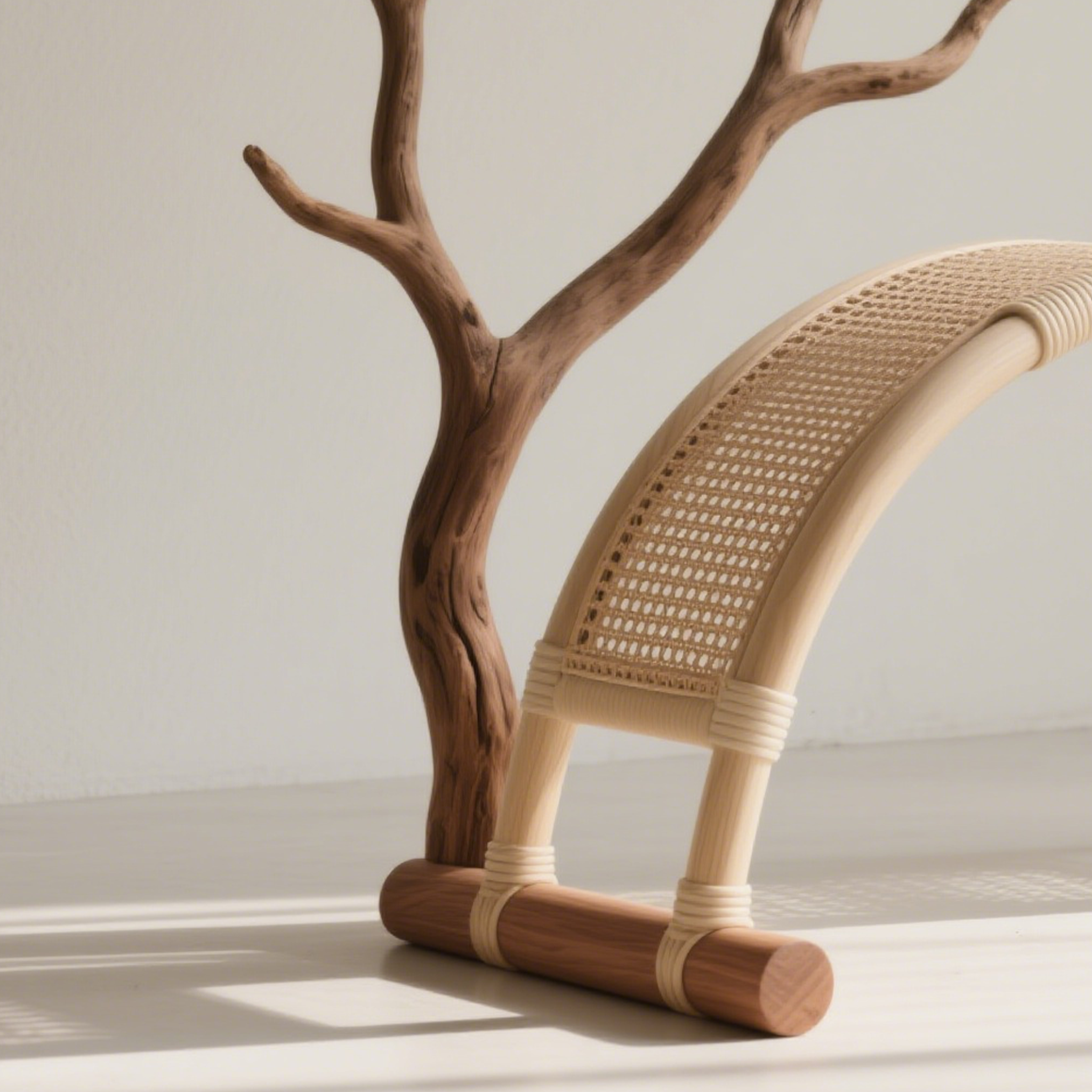 ตุ๊กตาต้นไม้หวายสำหรับตกแต่งห้องนั่งเล่น