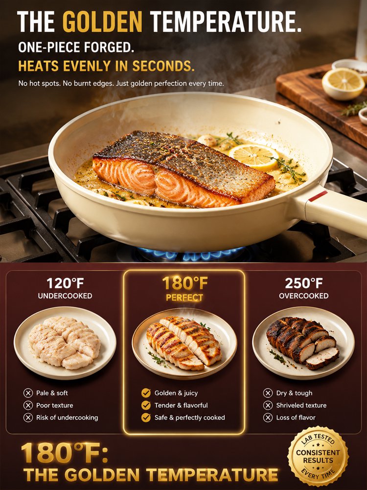 Lightweight Household Ceramic Non-Stick Pan