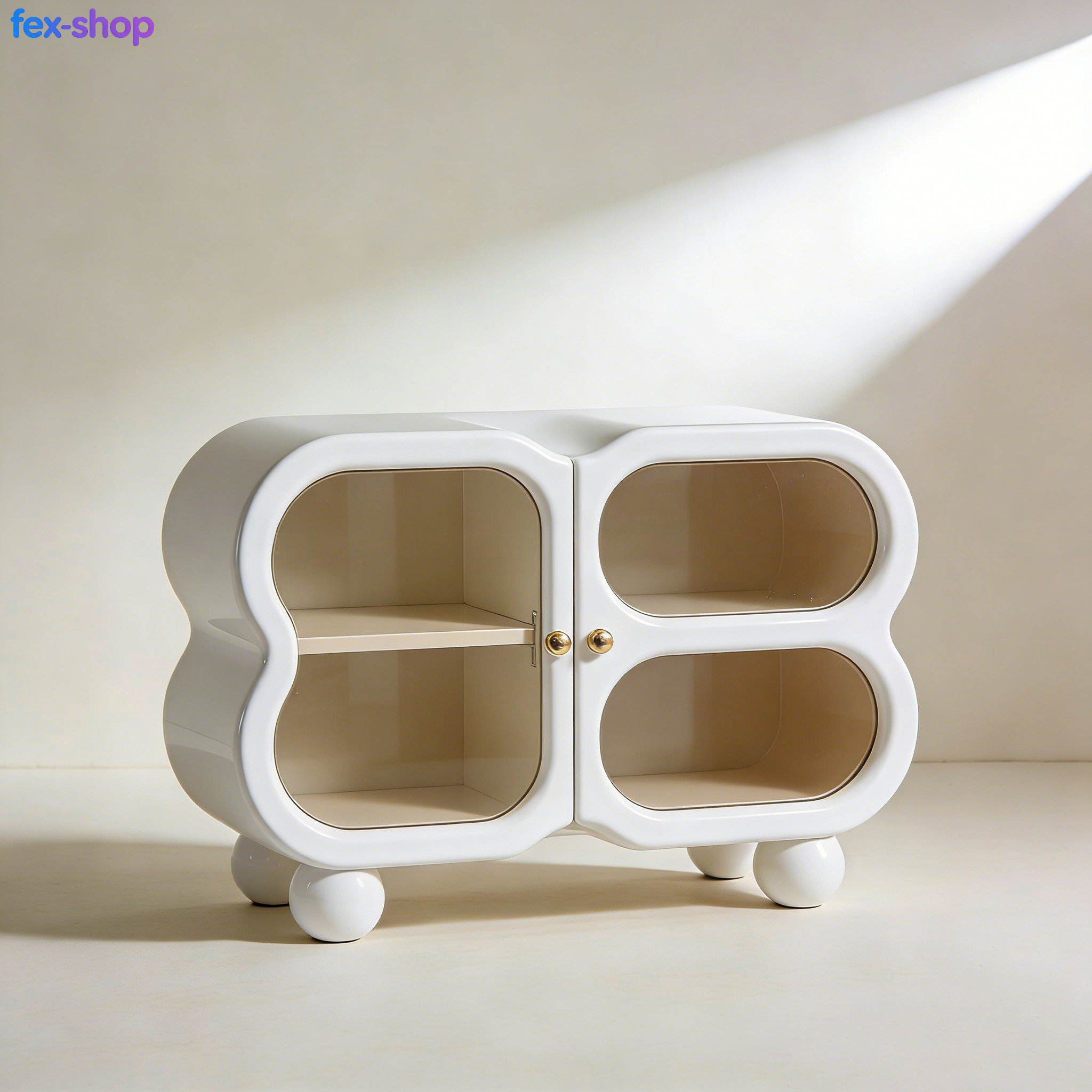 미니멀리스트 주방 수납장