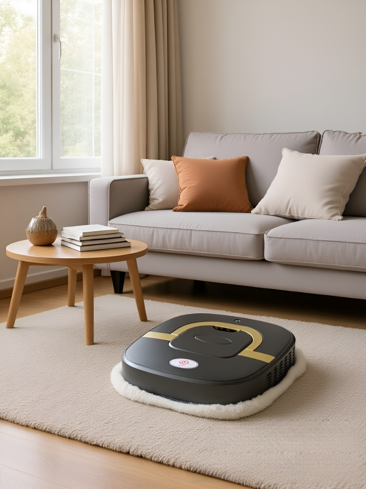 Chytrý zvlhčovač a robotický vysavač s mopem