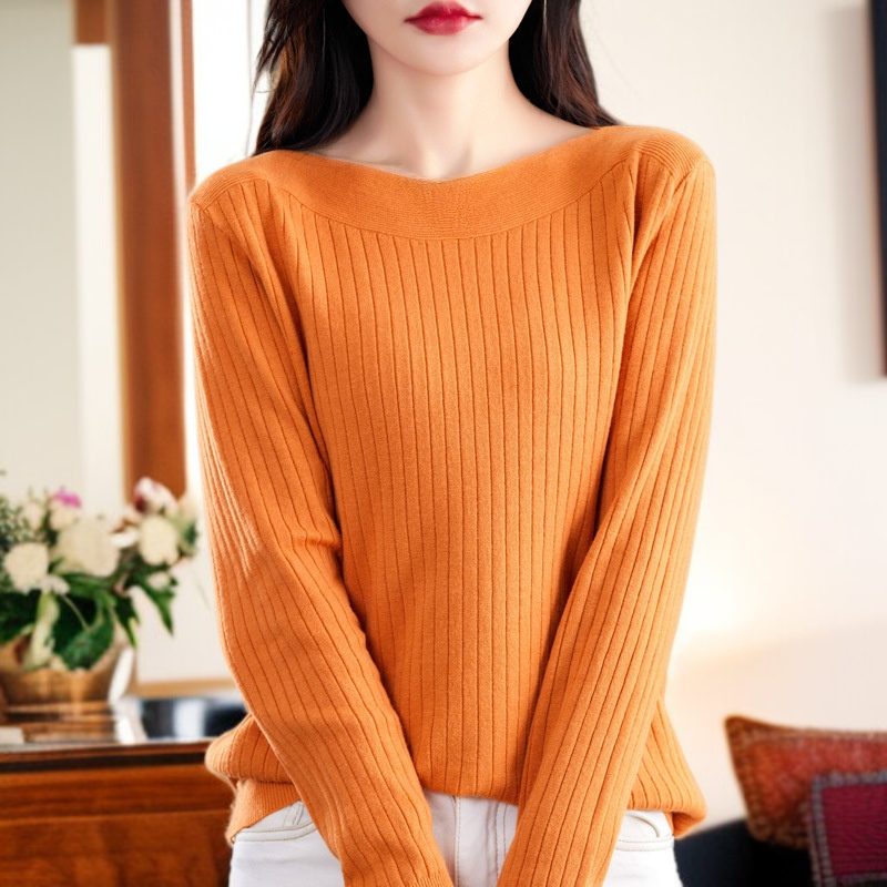 長袖ニットセーター