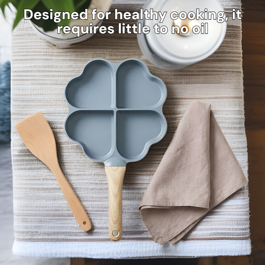 Stone Non-stick Burger Egg Pan Healthy Breakfast Pan