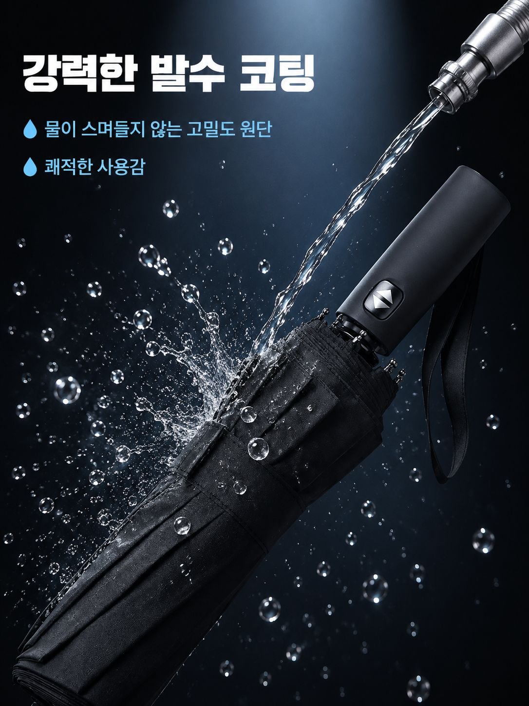컴팩트한 휴대용 자동우산 디자인