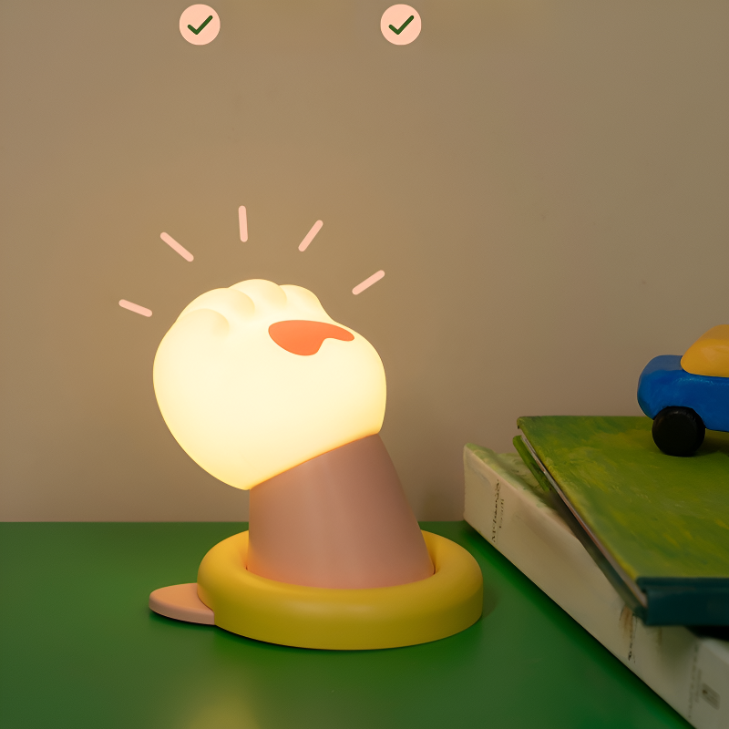 Kreative magnetische Glückskatze-Pfoten-Tischlampe