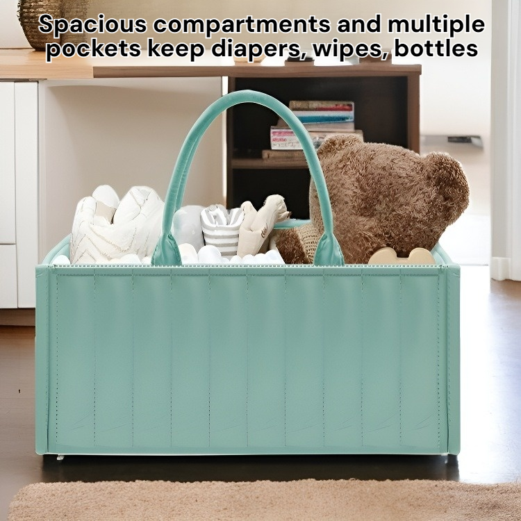 Portable Diaper Organizer Bag for Mothers and Infants