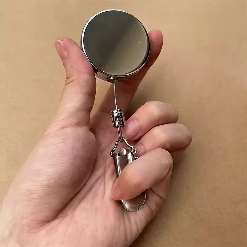 4CM 타월걸이 클립 이지릴 노타공 평면 스틸와이어 스펀지 접착식 리트랙터