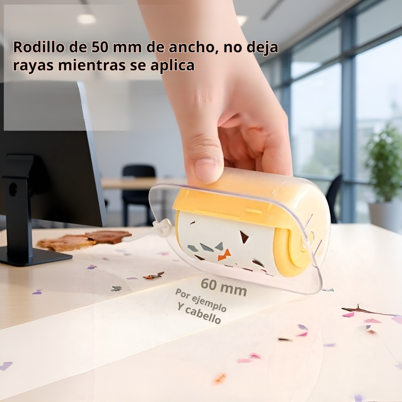 Mini rodillo quitapelusas portátil